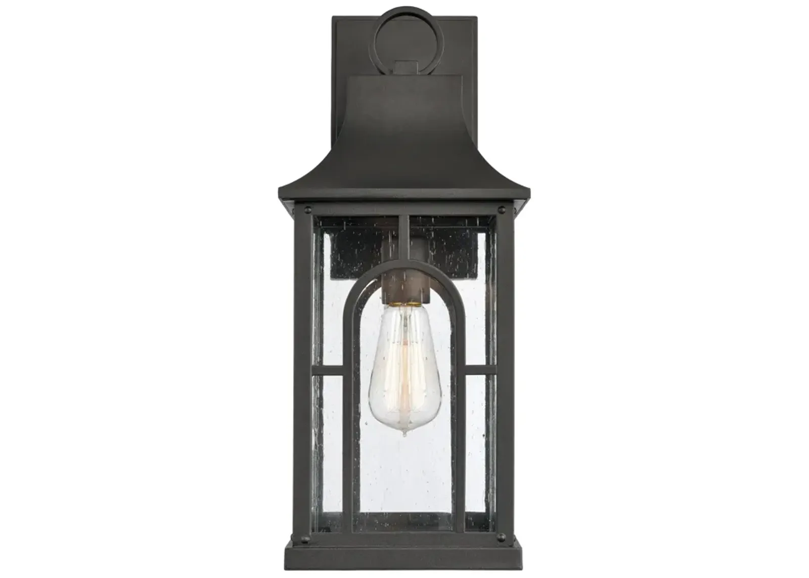 Triumph 17.75" High 1-Light Outdoor Sconce - Textured Black