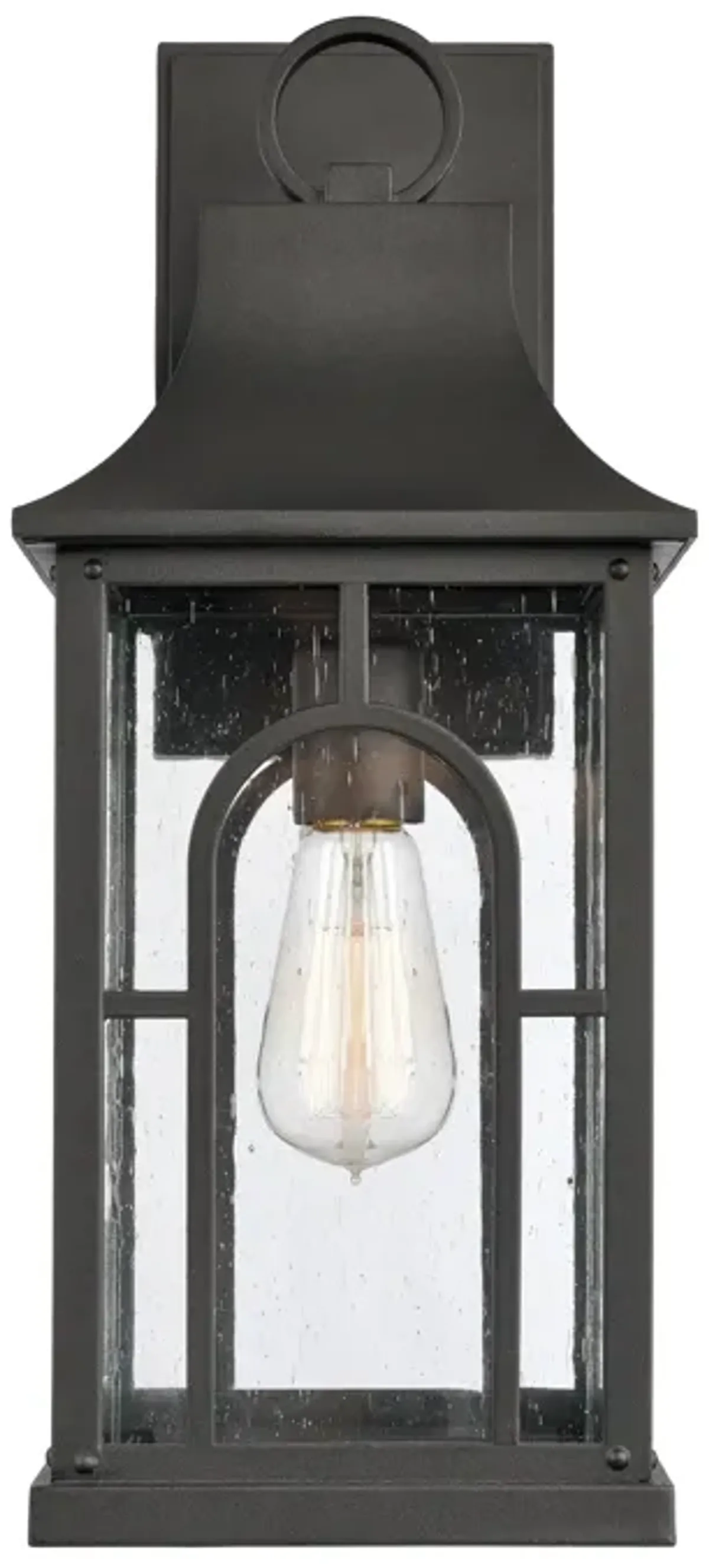 Triumph 17.75" High 1-Light Outdoor Sconce - Textured Black