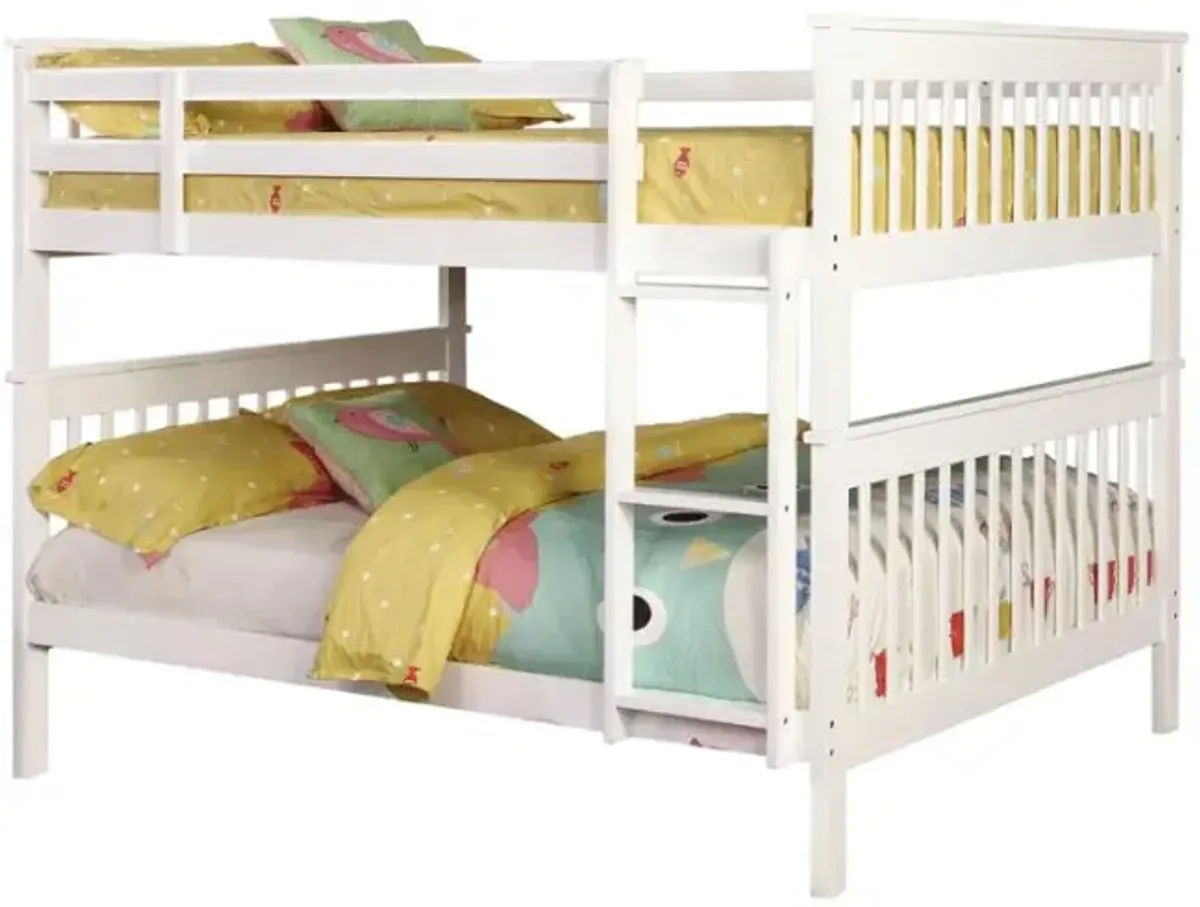 Chapman Full Over Full Bunk Bed White