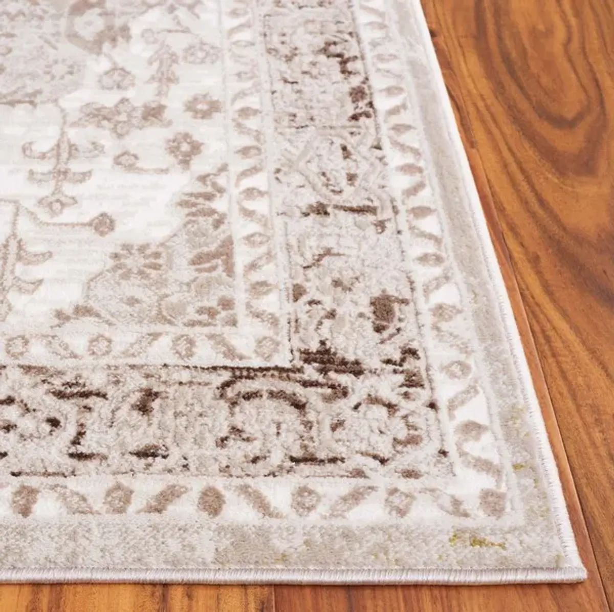 PRESTIGE 102 Beige  2'-3' X 8' Runner Rug