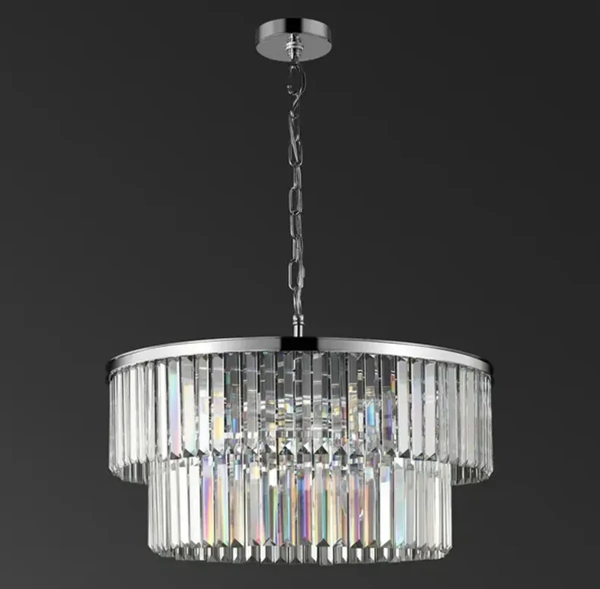 KARISSA 2 TIER CHANDELIER