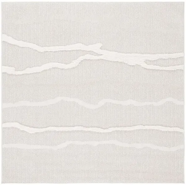 TRENDS 112 Beige 6'-7' X 6'-7' Square Square Rug