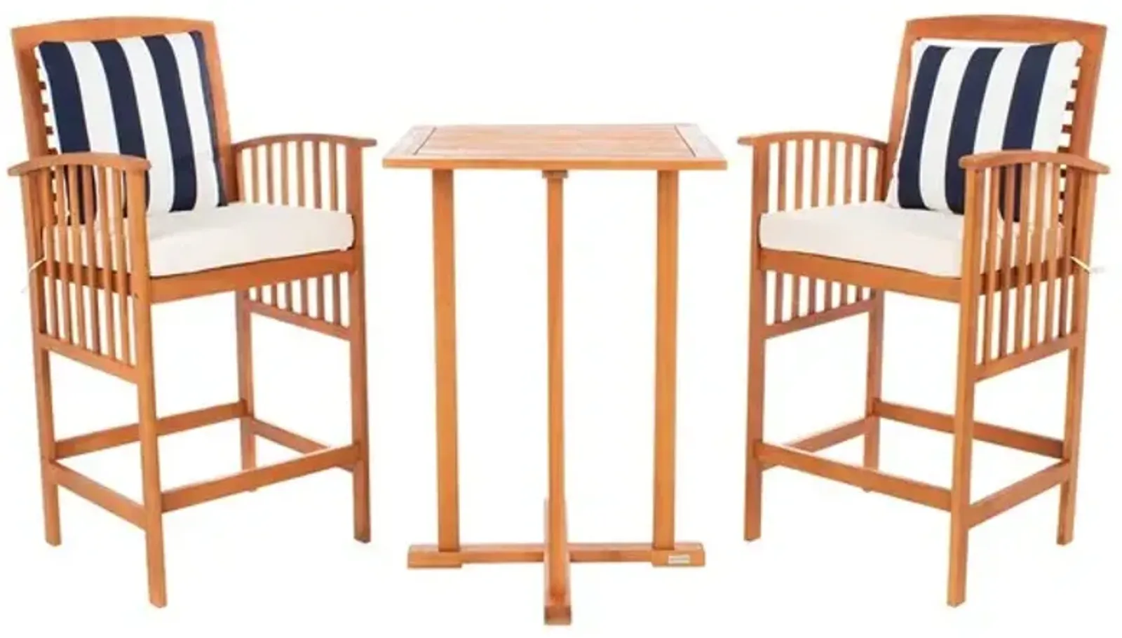 PATE 3 PC BAR 39.8 INCH H TABLE BISTRO SET