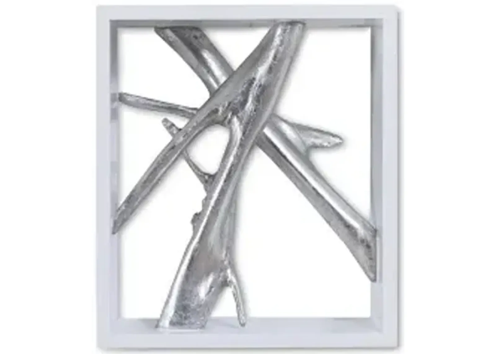 Framed Branches Wall Tile