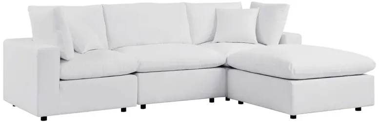 Commix 4-Piece Sunbrella� Outdoor Patio Sectional Sofa