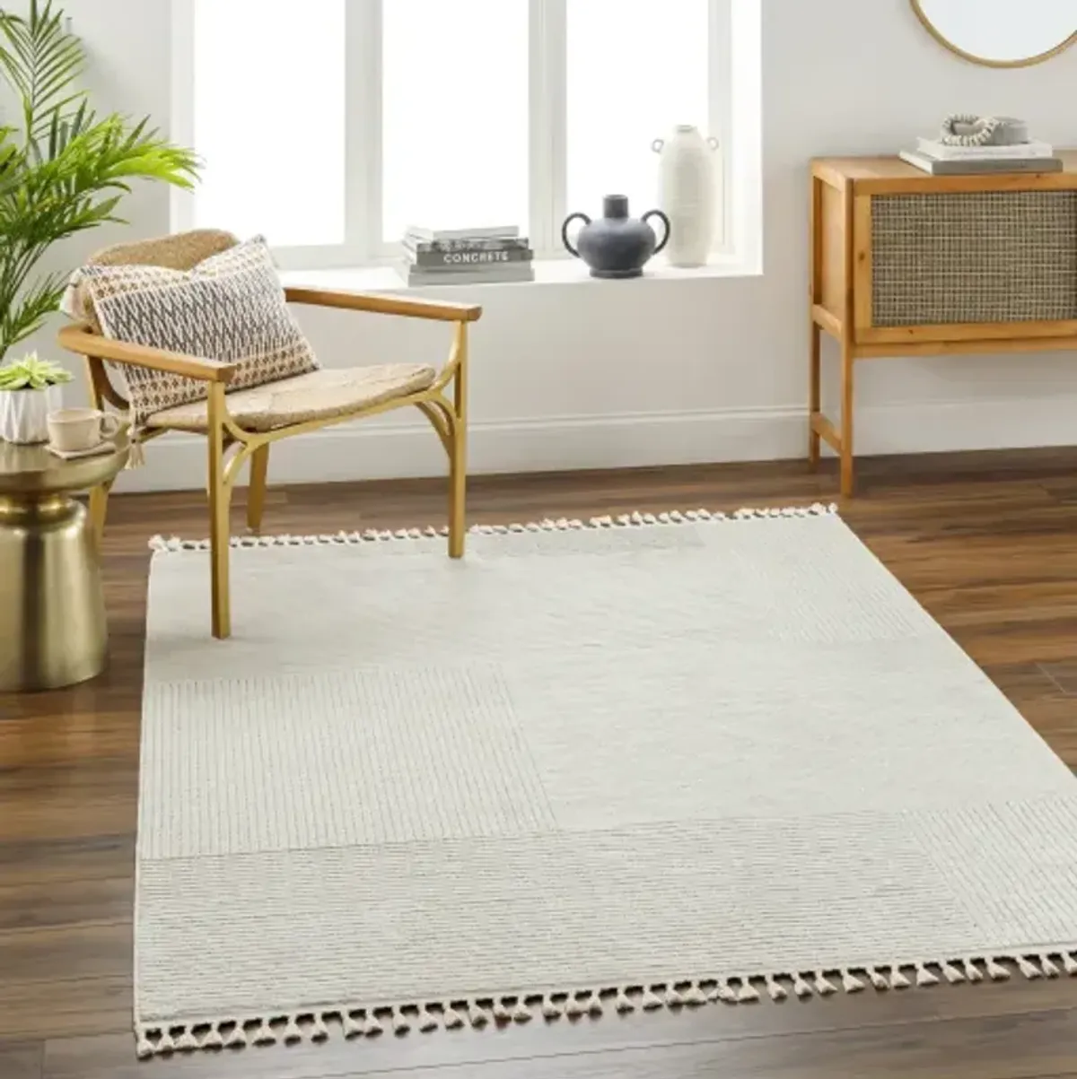 Finland FND-2308 7'10" x 10' Machine Woven Rug