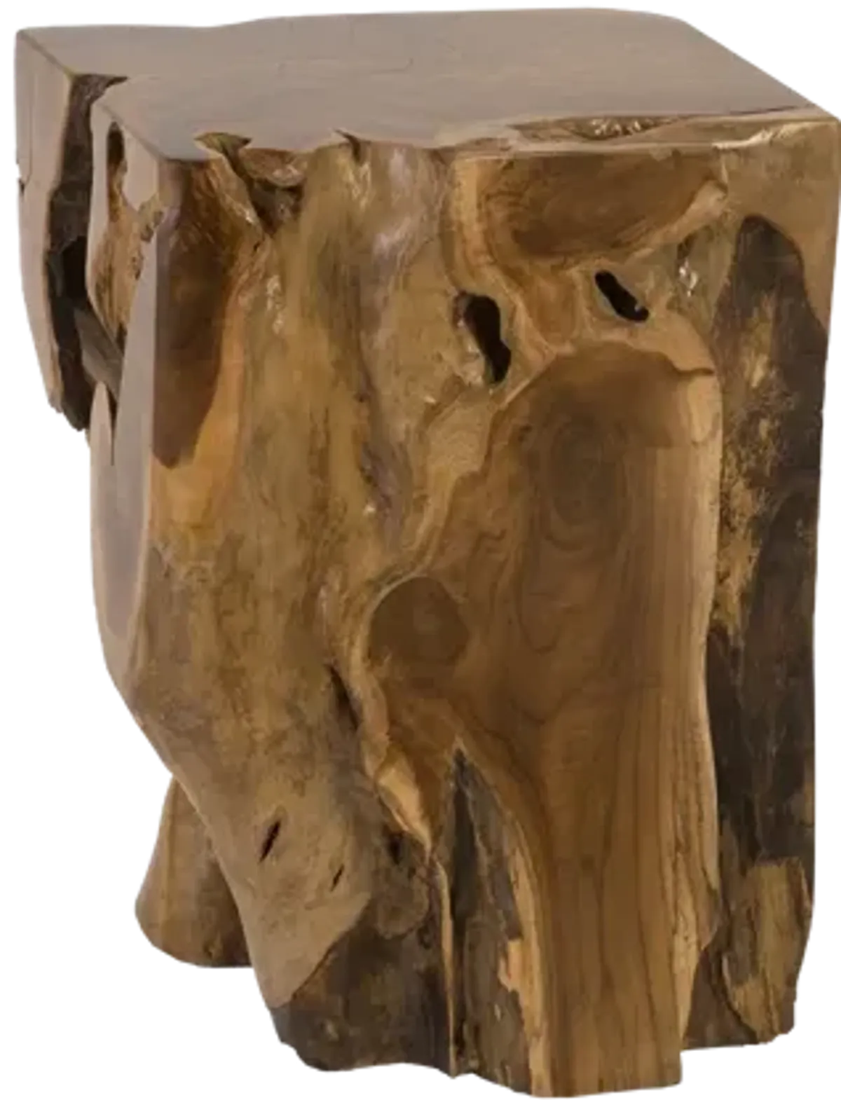 Teak Root Side Table