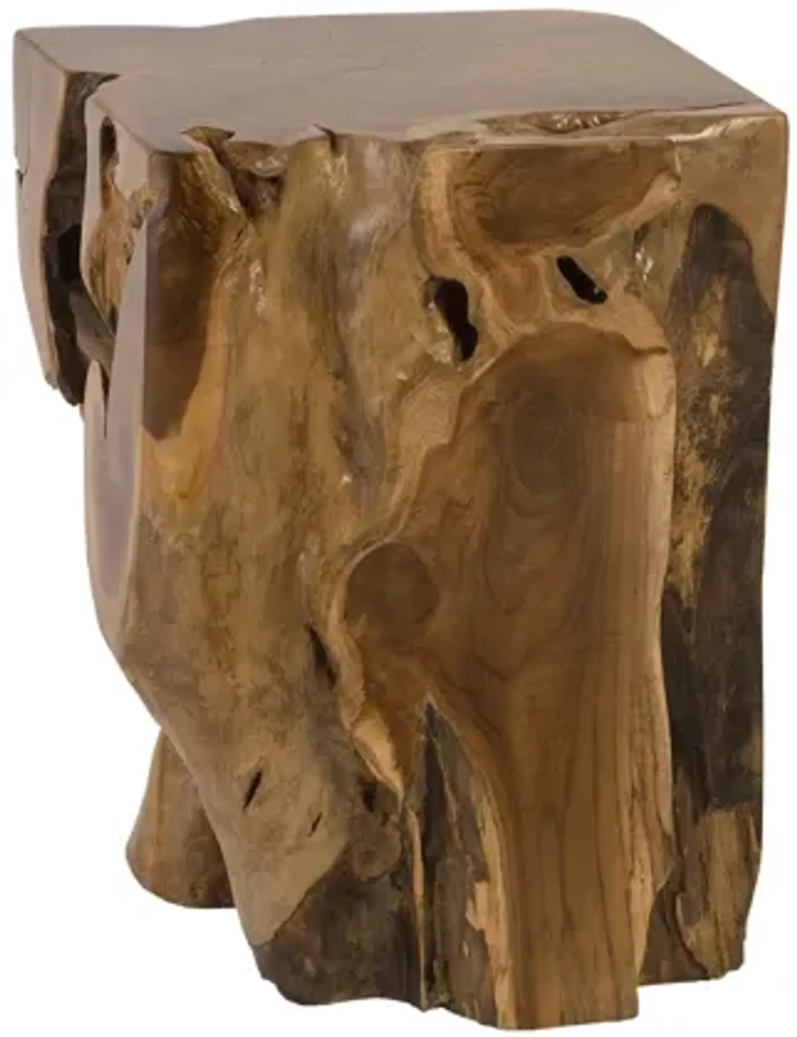 Teak Root Side Table