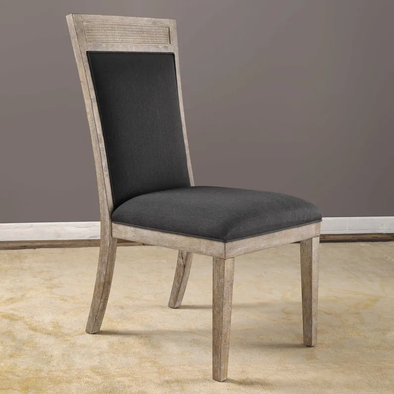 Encore Dark Gray Armless Chair