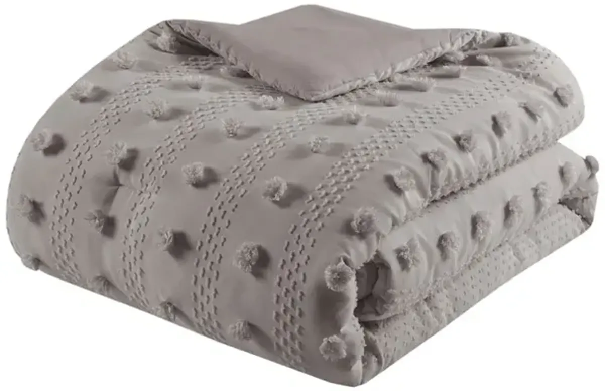 Lucy Clip Jacquard Comforter Set