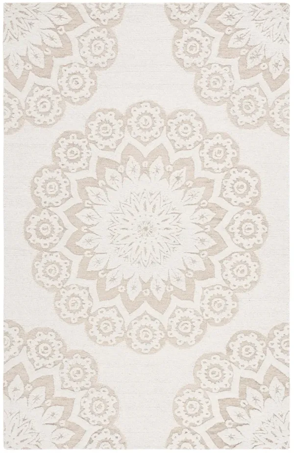 BLOSSOM Hand Tufted 4' x 6' area rug