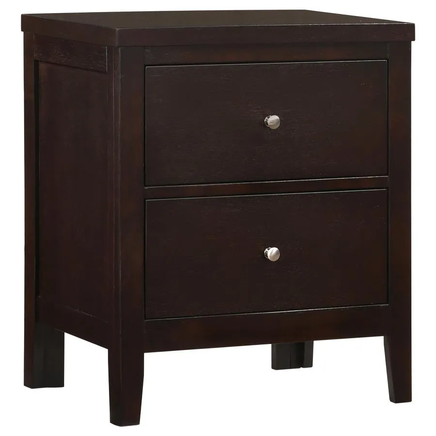 Carlton 2-Drawer Rectangular Nightstand 