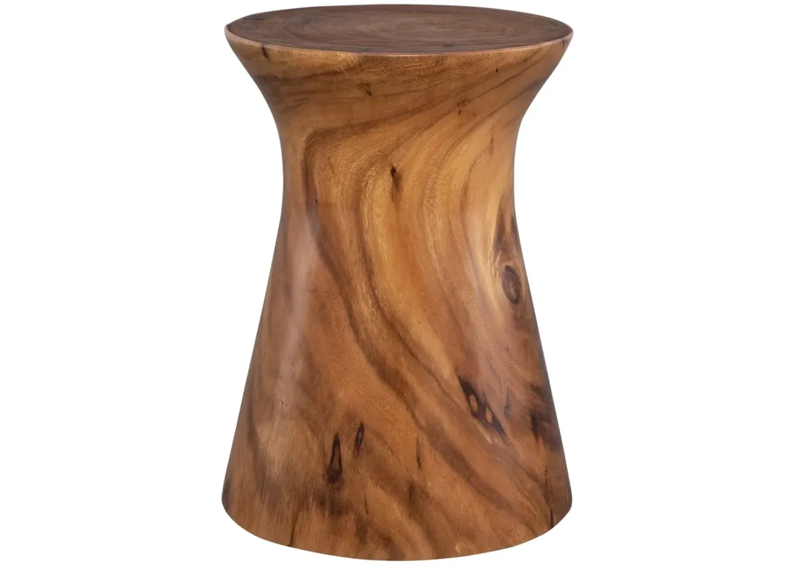 Swell Wooden Accent Table