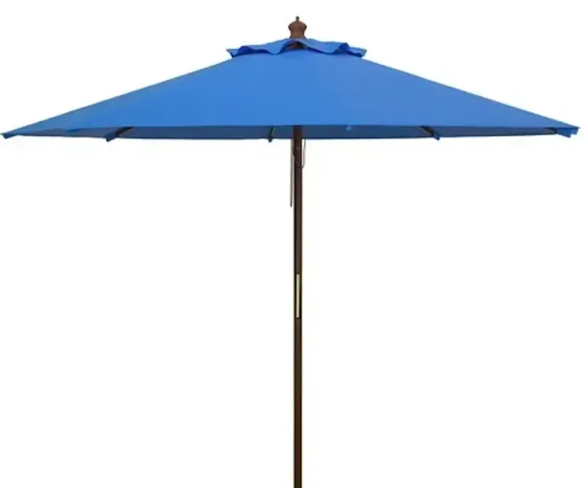 BETHANY 9FT WOODEN UMBRELLA