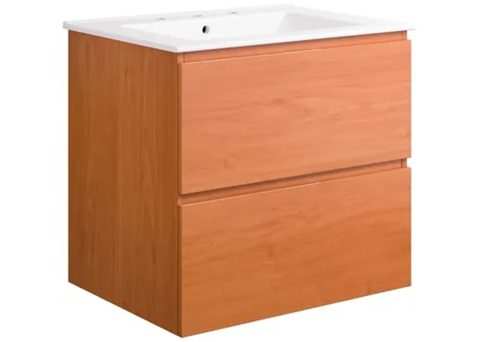 Scenic 24" Wall-Mount Bathroom Vanity