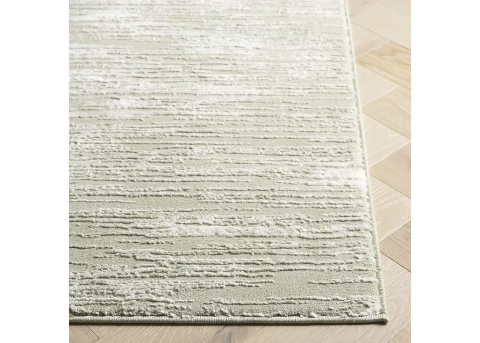 REVIVE 106 SAGE  6'-7' x 6'-7' Square Square Rug