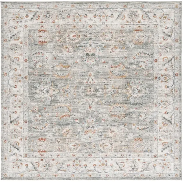 AVALON 220 GREY  6'-7' X 6'-7' Square Square Rug