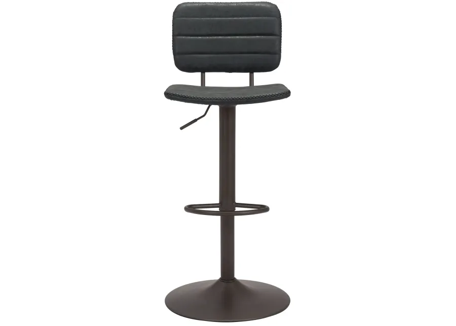 Holden Barstool Vintage Black & Dark Bronze