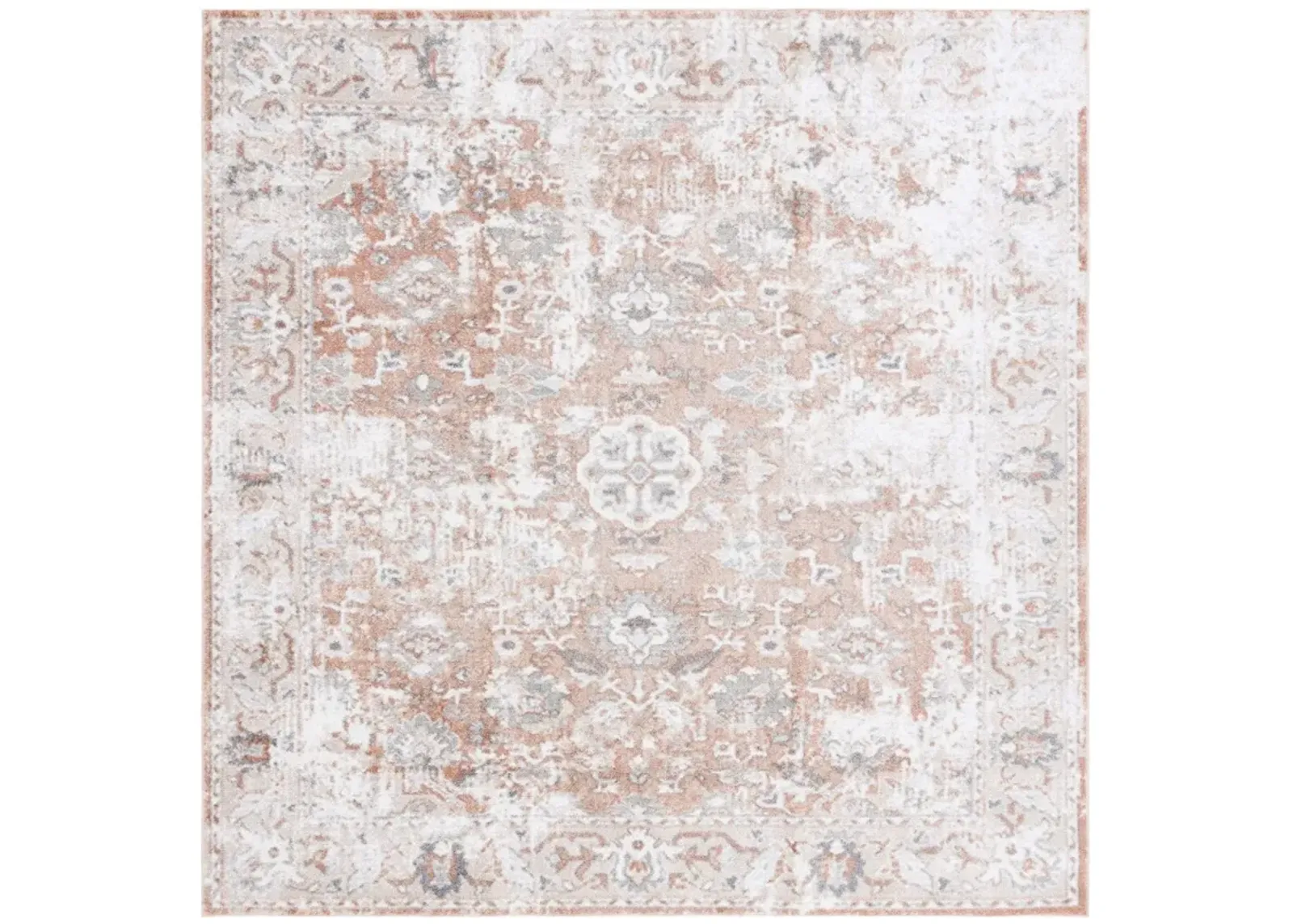 BALTIMORE 852 Beige 6'-7' X 6'-7' Square Square Rug