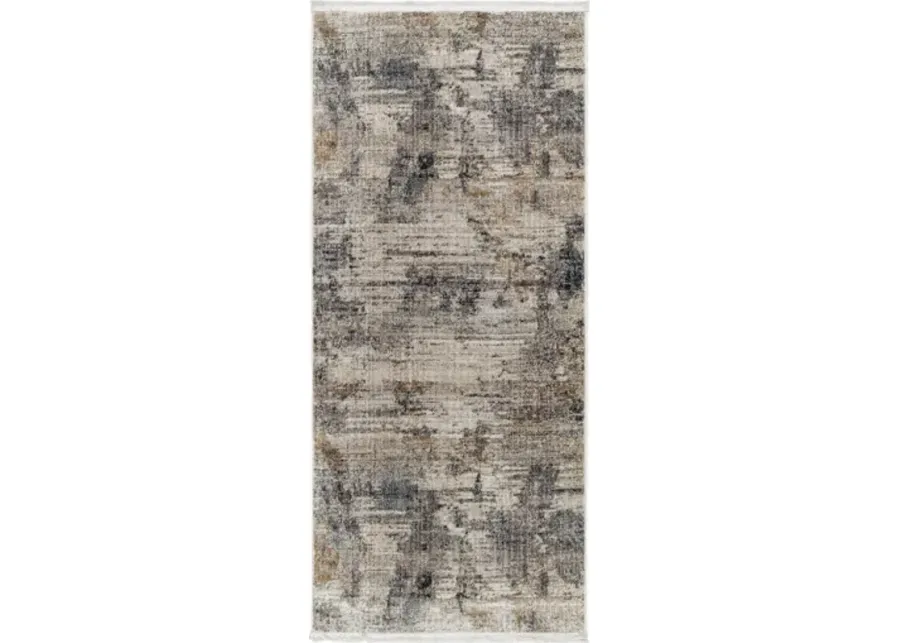 Aida AAD-2309 2'7" x 9' Machine Woven Rug