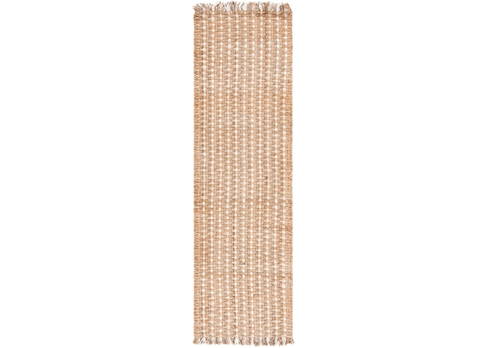 NATURAL FIBER 815 NATURAL  2'-3' x 8' Runner Rug