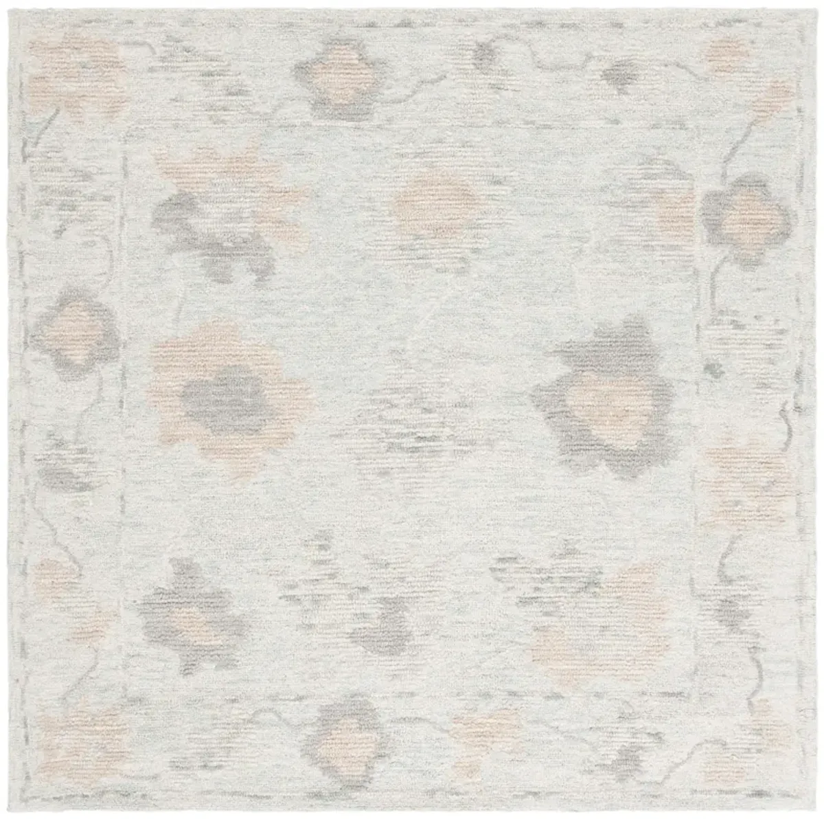 ABSTRACT Hand Tufted 6' x 6' Square area rug
