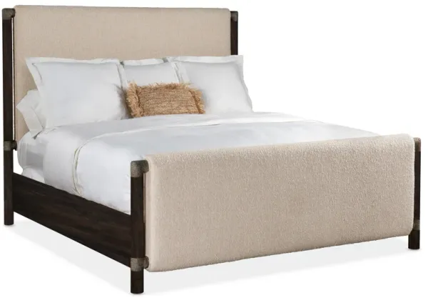 Retreat King Upholstered Panel Bed