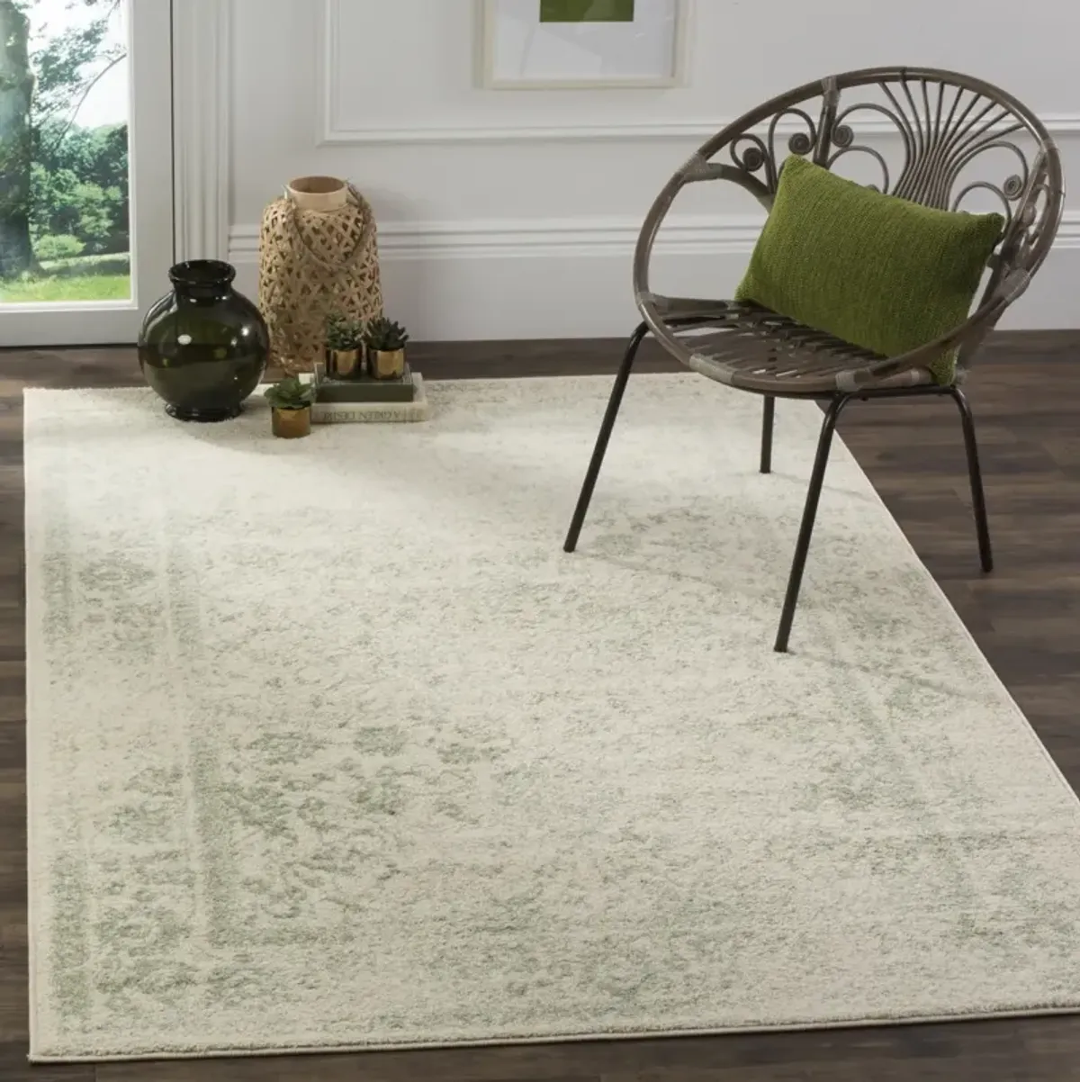 ADIRONDACK 109 IVORY  11' x 11' Square Square Rug