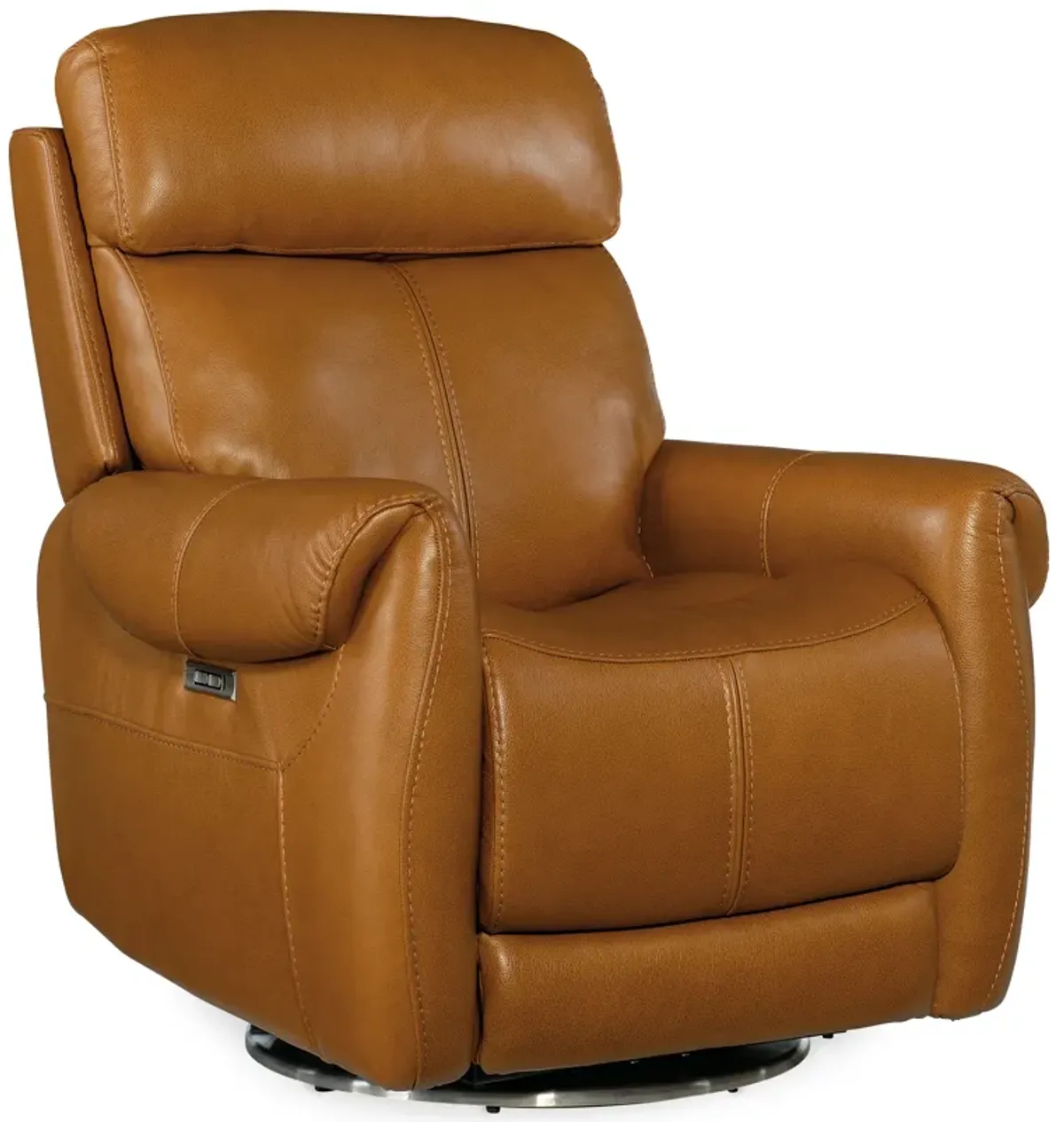 Sterling Swivel Power Recliner with Power Headrest