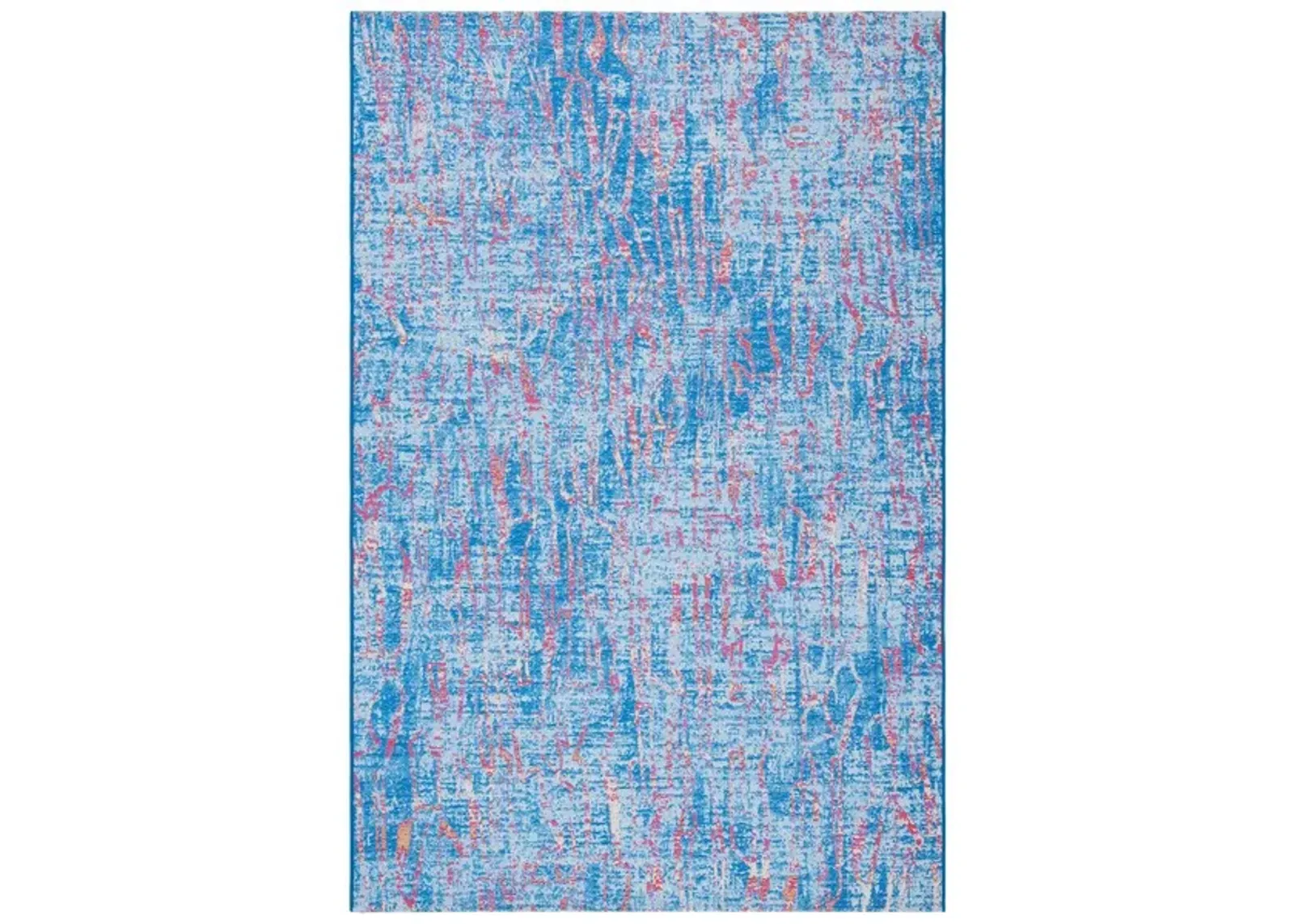 SUMMER 408 Blue  8'-0' x 10'-5' Large Rectangle Rug