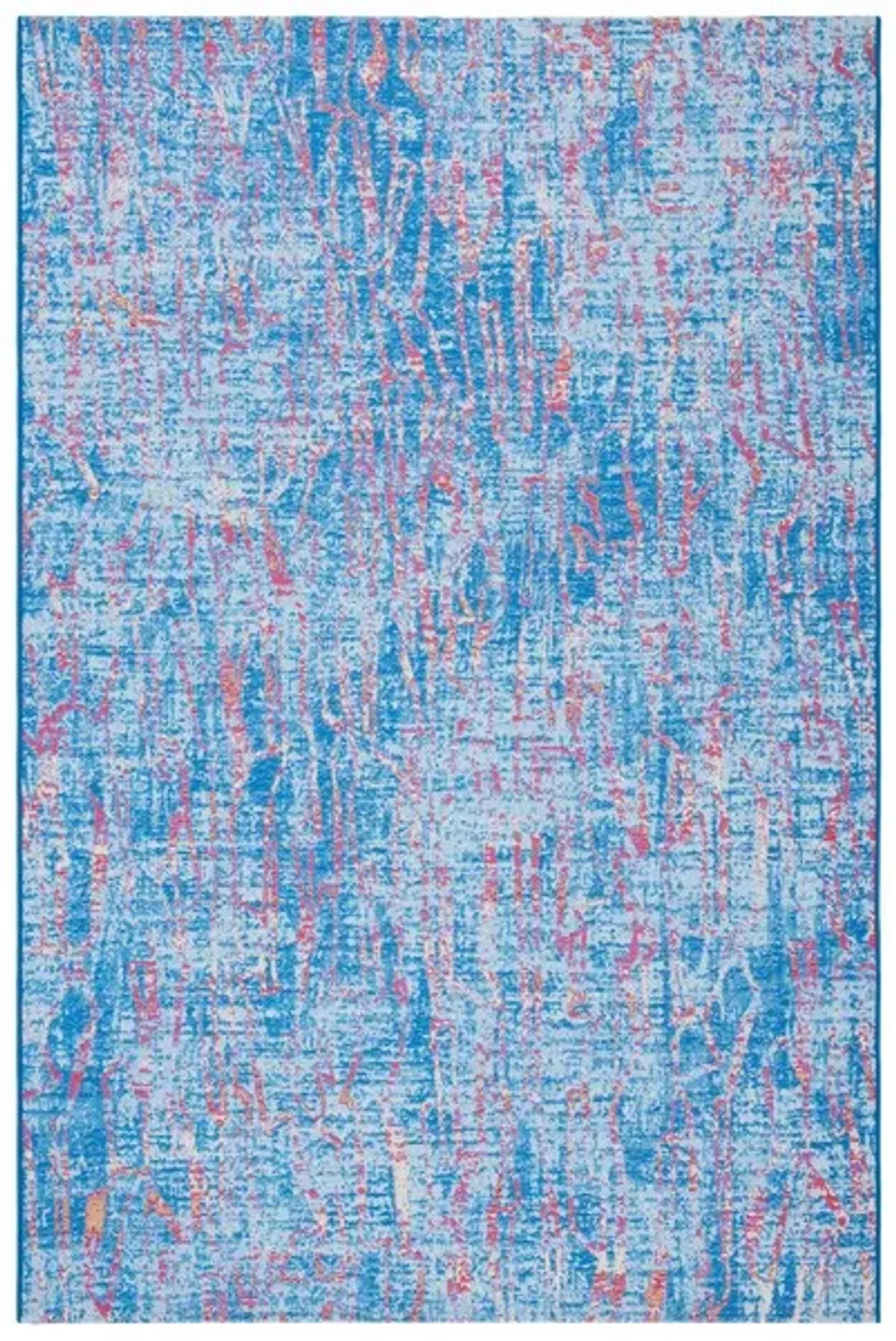 SUMMER 408 Blue  8'-0' x 10'-5' Large Rectangle Rug