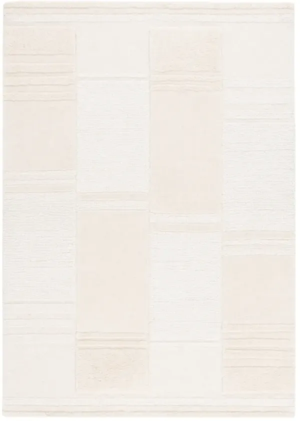 MANHATTAN 578 IVORY  6' x 9' Medium Rectangle Rug
