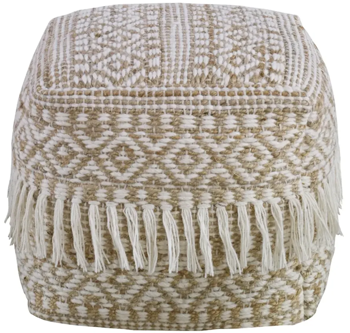 Boheme Wool & Hemp Pouf