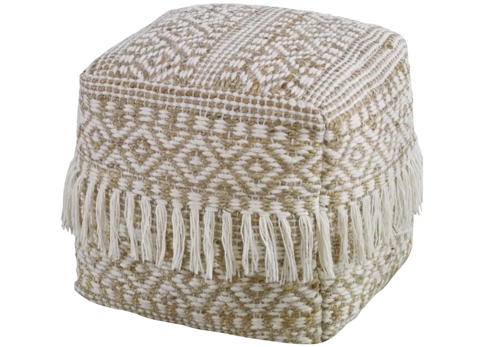 Boheme Wool & Hemp Pouf