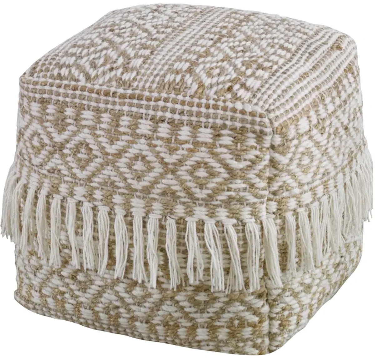 Boheme Wool & Hemp Pouf