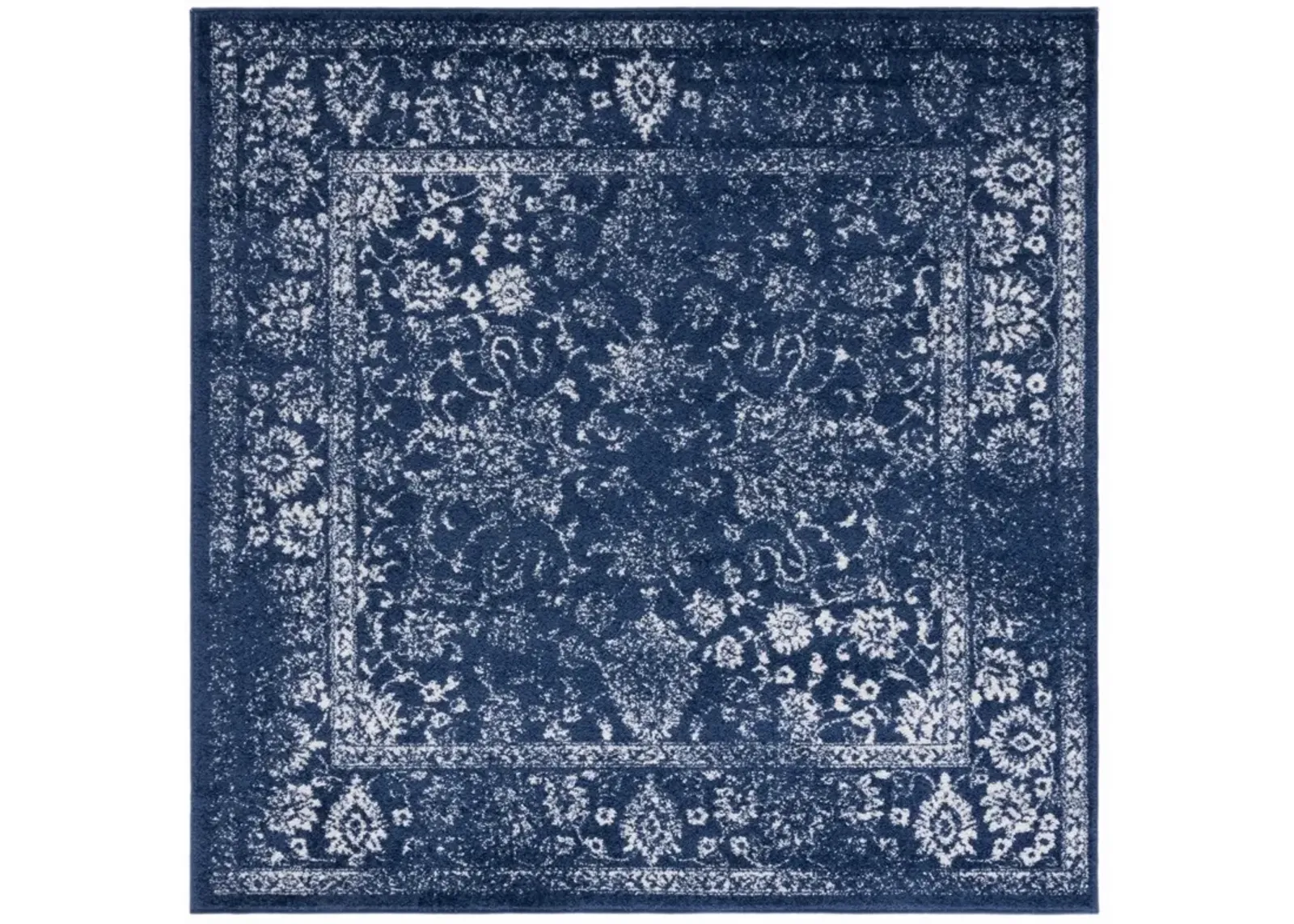 ADIRONDACK 109 NAVY  9' x 9' Square Square Rug