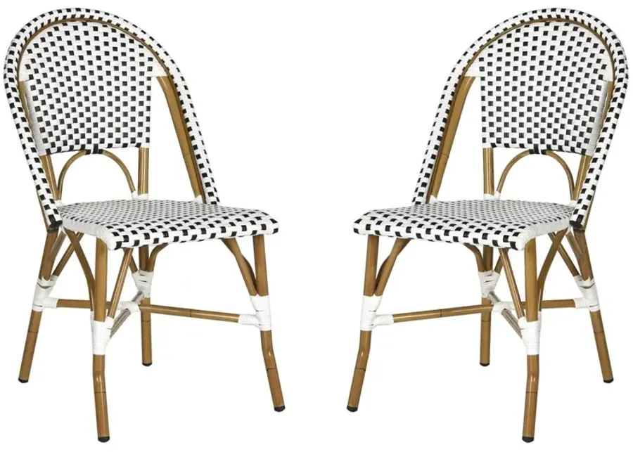 Salcha Indoor-Outdoor French Bistro  Side Chair - Set of 2