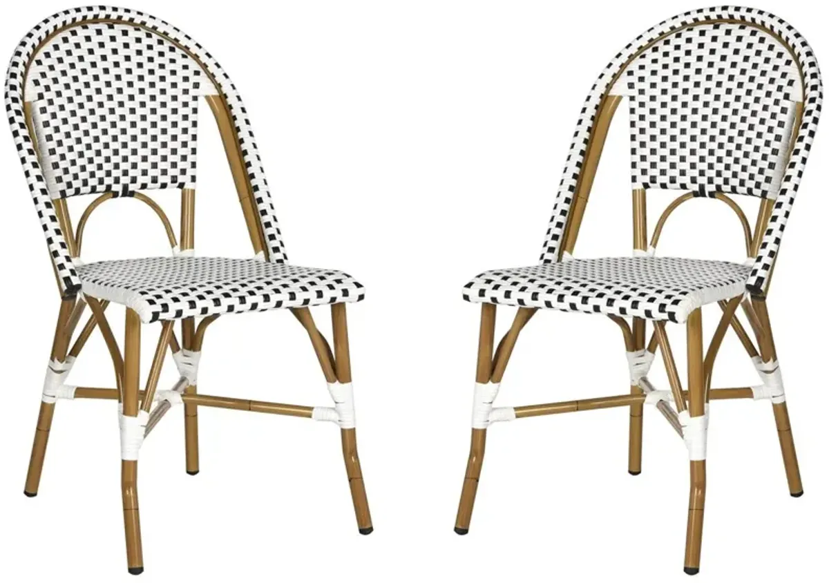 Salcha Indoor-Outdoor French Bistro  Side Chair - Set of 2