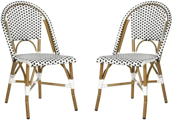 Salcha Indoor-Outdoor French Bistro  Side Chair - Set of 2