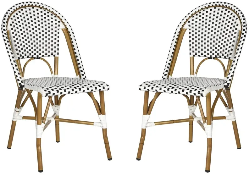 Salcha Indoor-Outdoor French Bistro  Side Chair - Set of 2