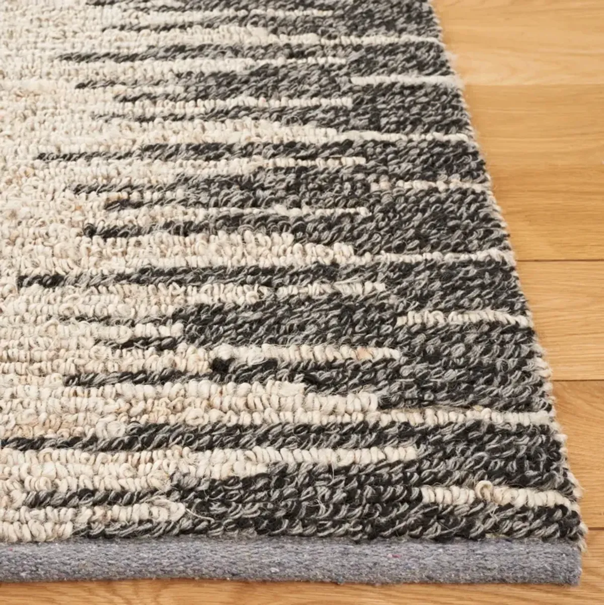 NATURAL FIBER 953 LIGHT GREY  2'-3' x 8' Runner Rug