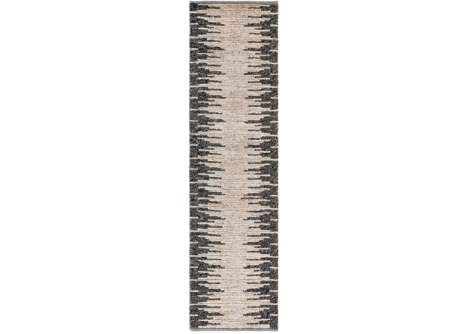 NATURAL FIBER 953 LIGHT GREY  2'-3' x 8' Runner Rug