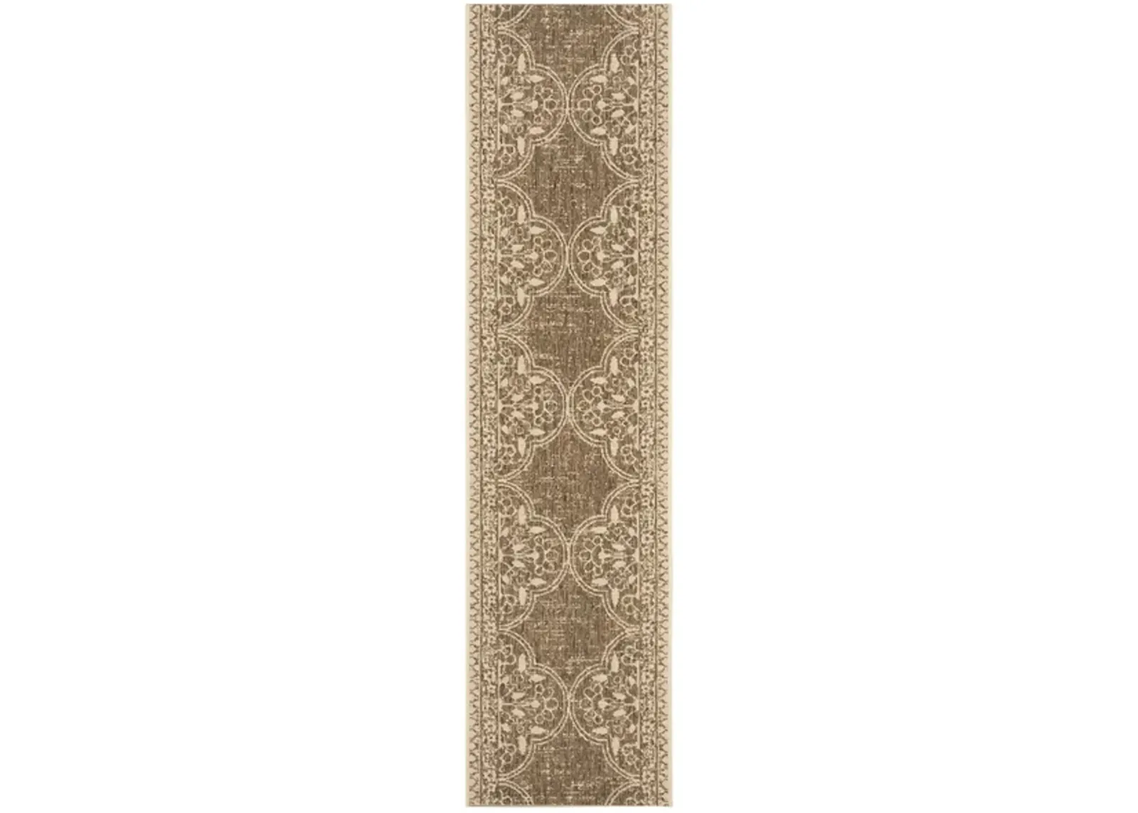 BEACH HOUSE Collection BHS174A-28 Cream / Beige 2'-2" X 8'