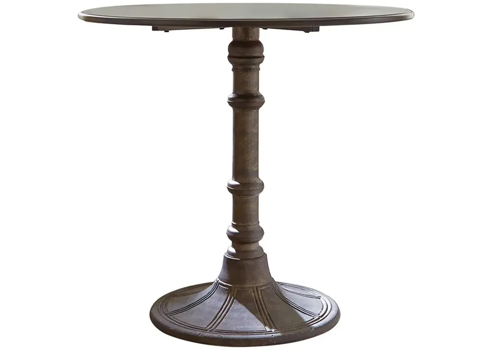 Oswego Round Bistro Dining Table Bronze