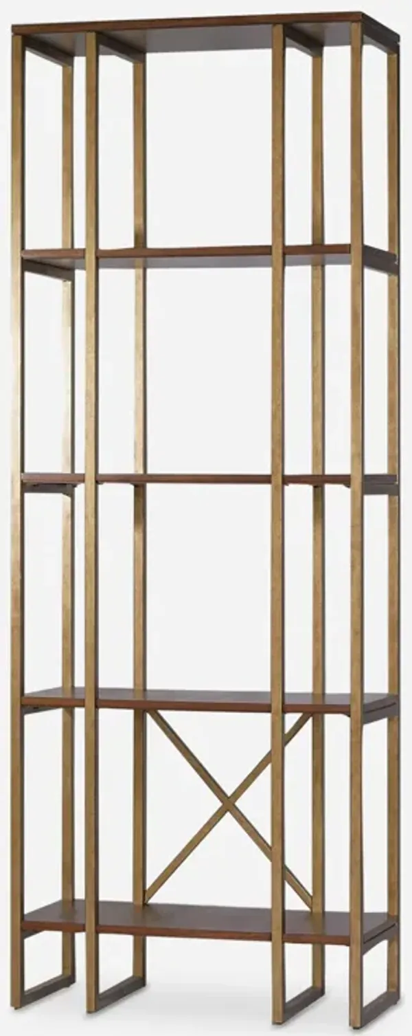 Karishma Antique Gold Etagere