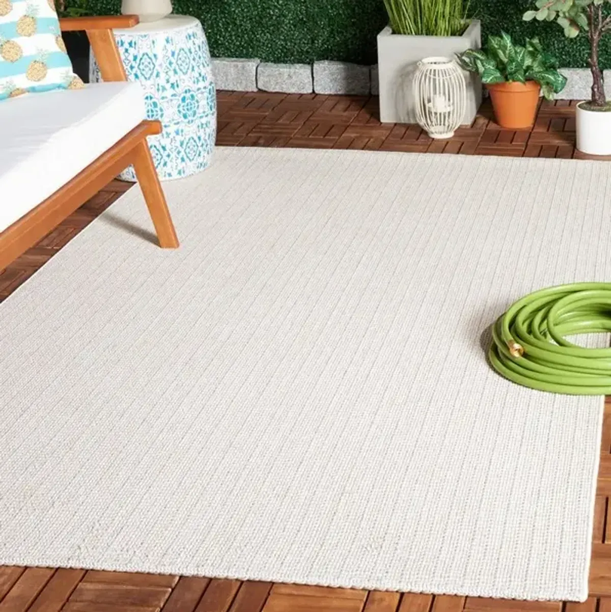 SISAL ALL-WEATHER 420 Beige 9' X 12' Large Rectangle Rug