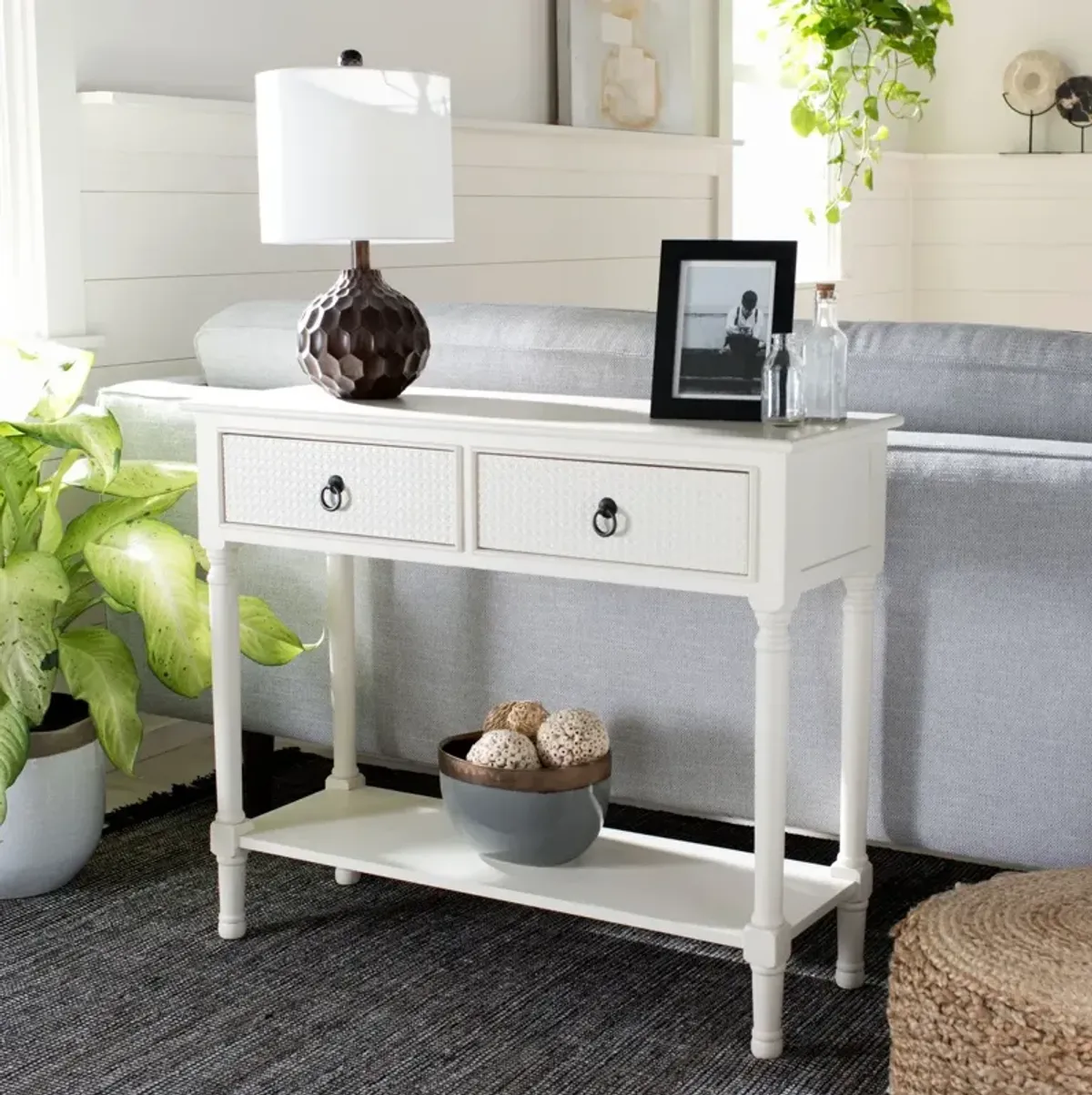 HAINES 2DRW CONSOLE TABLE