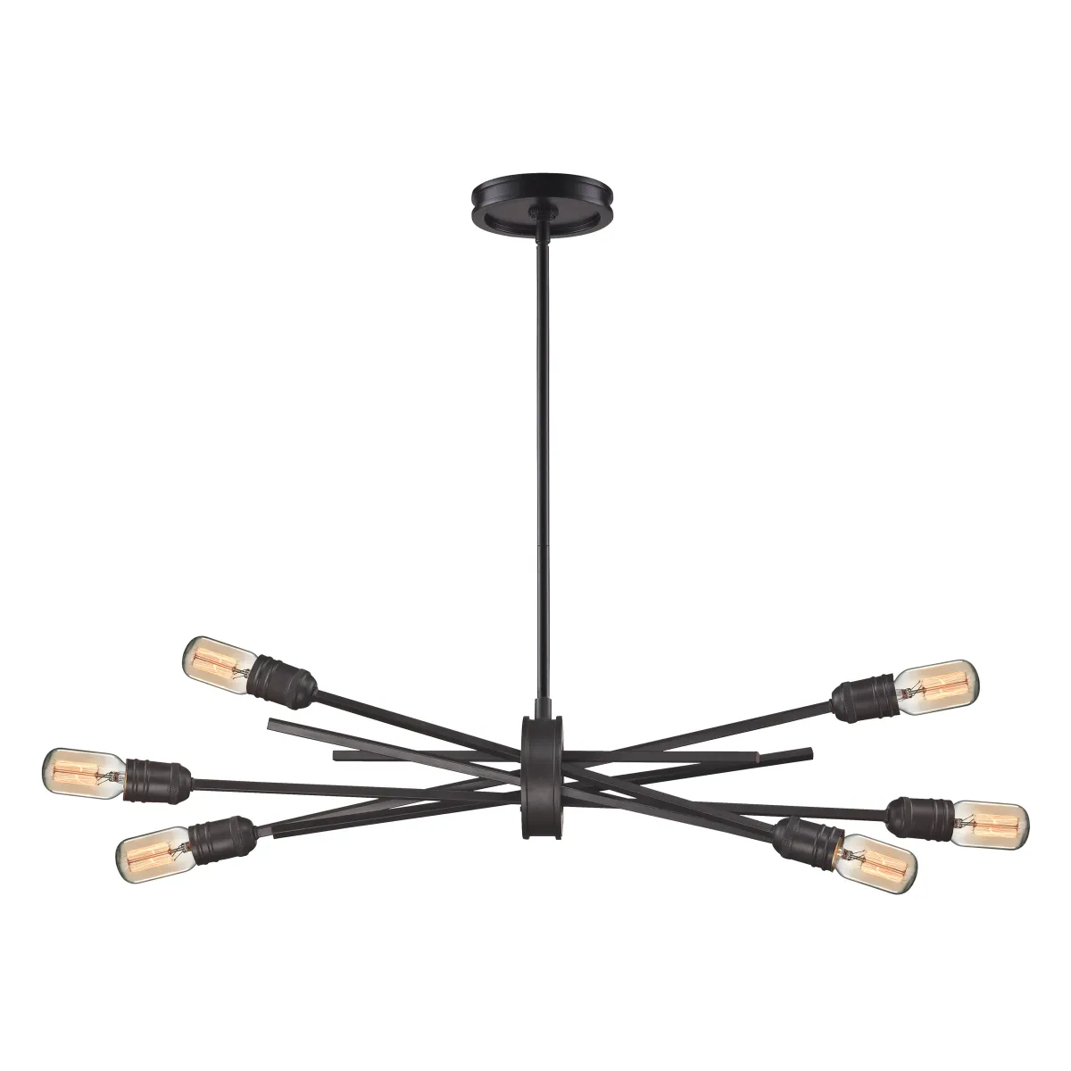 Xenia 31" Wide 6-Light Chandelier - Oil Rubbed Bronze