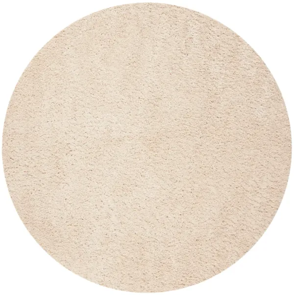 FONTANA SHAG Round Power Loomed 4' X 4' Round Rug