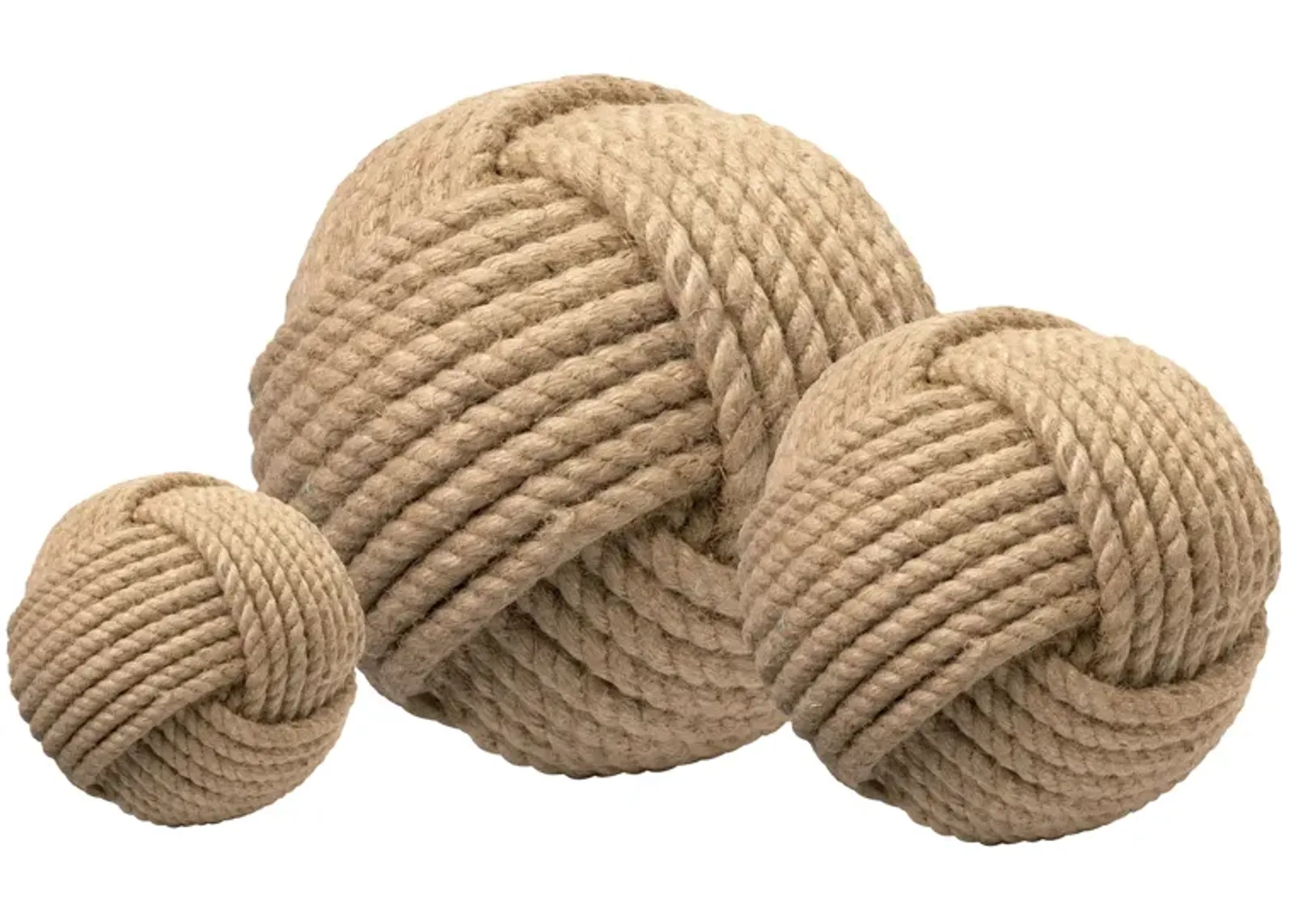 Jute Balls - Set of 3